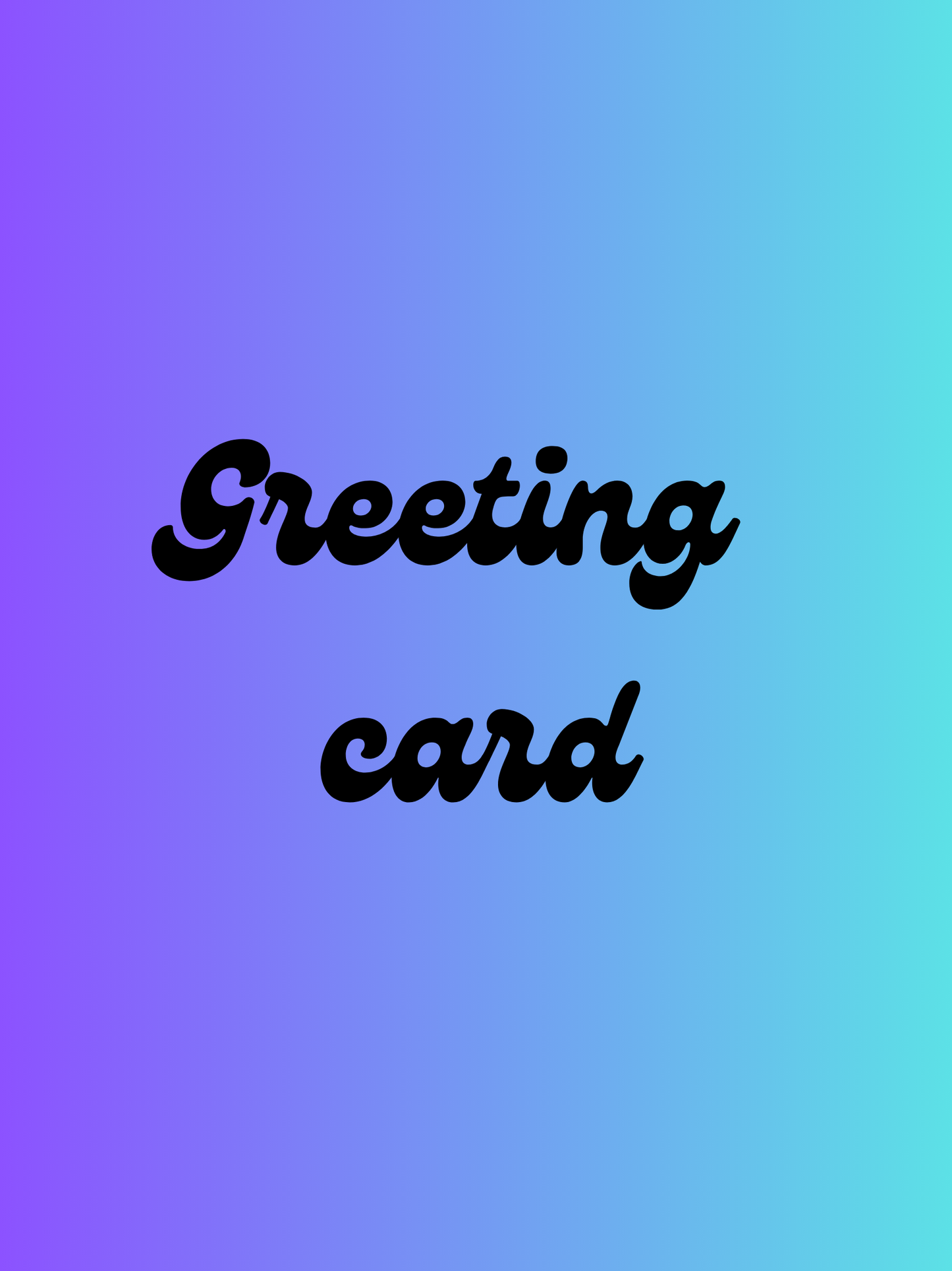 Greeting Card